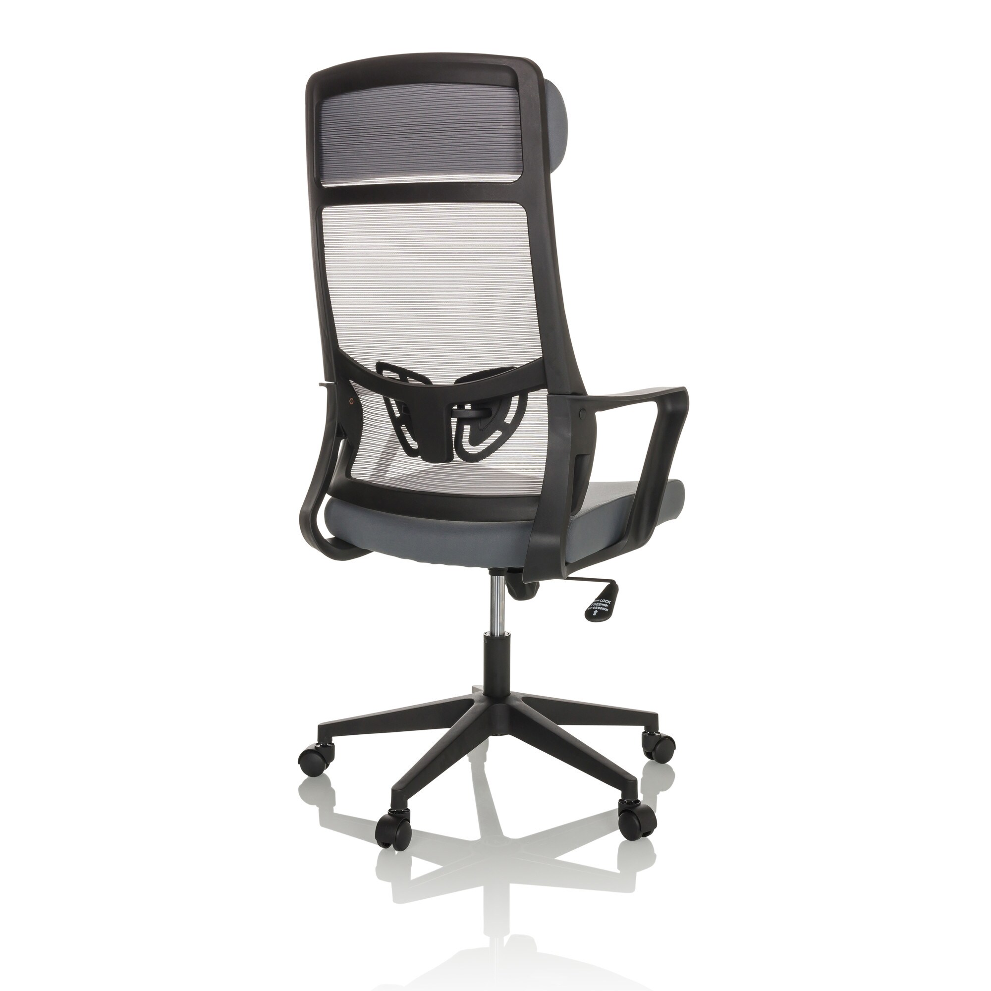 Home Office Bürostuhl NEKEO Stoff/Netzstoff mit Armlehnen hjh OFFICE