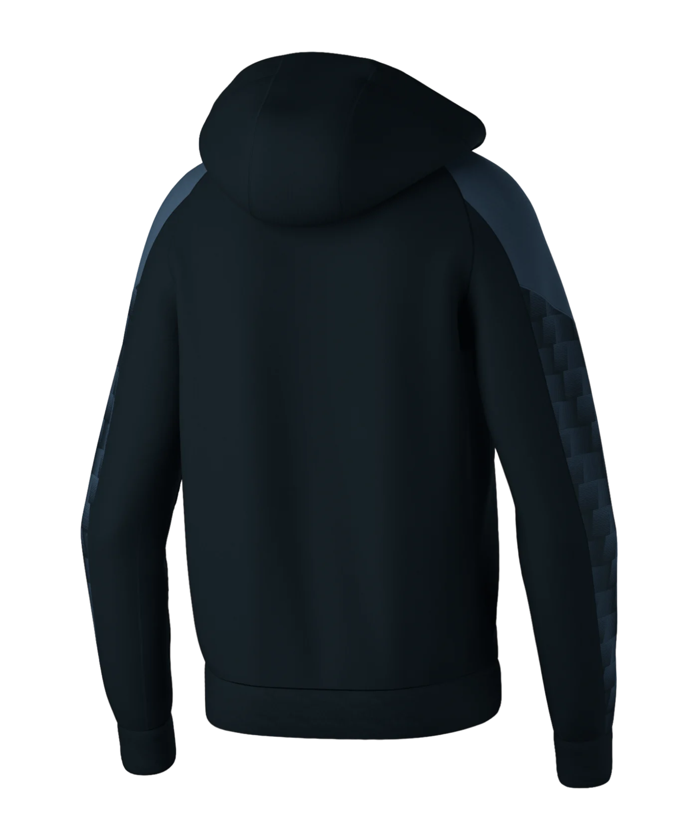 Erima EVO Star Kapuzenjacke Schwarz Grau