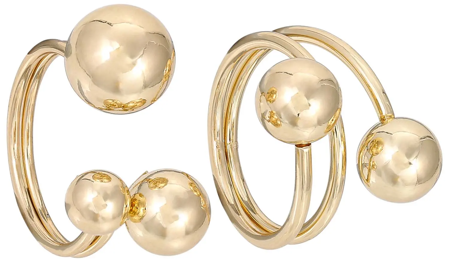 Ring-Set - Golden Drops