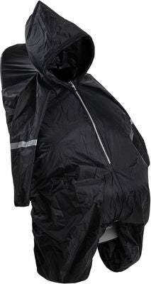 Hamax ZENITH Sykkelsete med Adapter Inkl. Regntrekk, Grey/Black