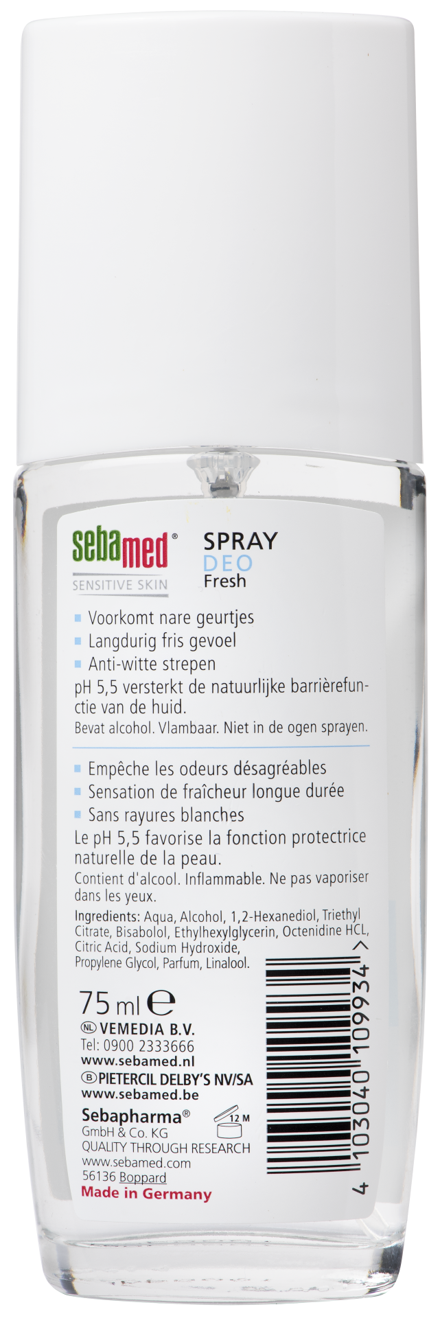 Sebamed Deodorant spray fresh (75 ml)