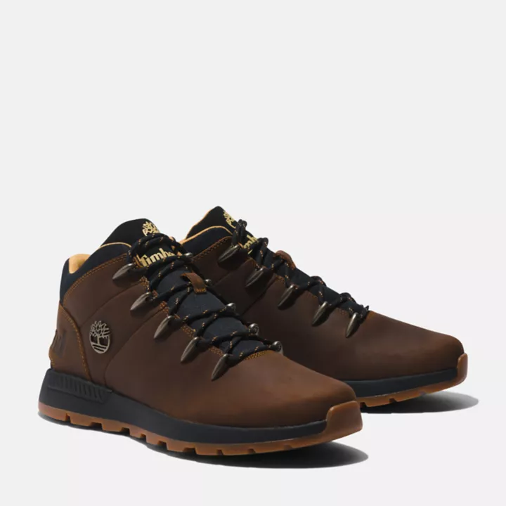Chukka Sprint Trekker para homem em castanho escuro