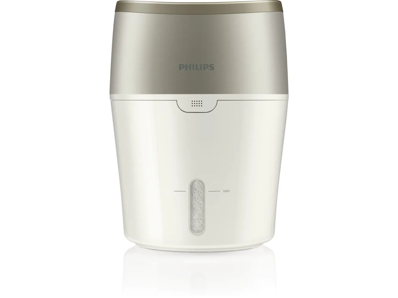 Philips HU4803 - Luftfugter - mobil - østers metallisk/hvid