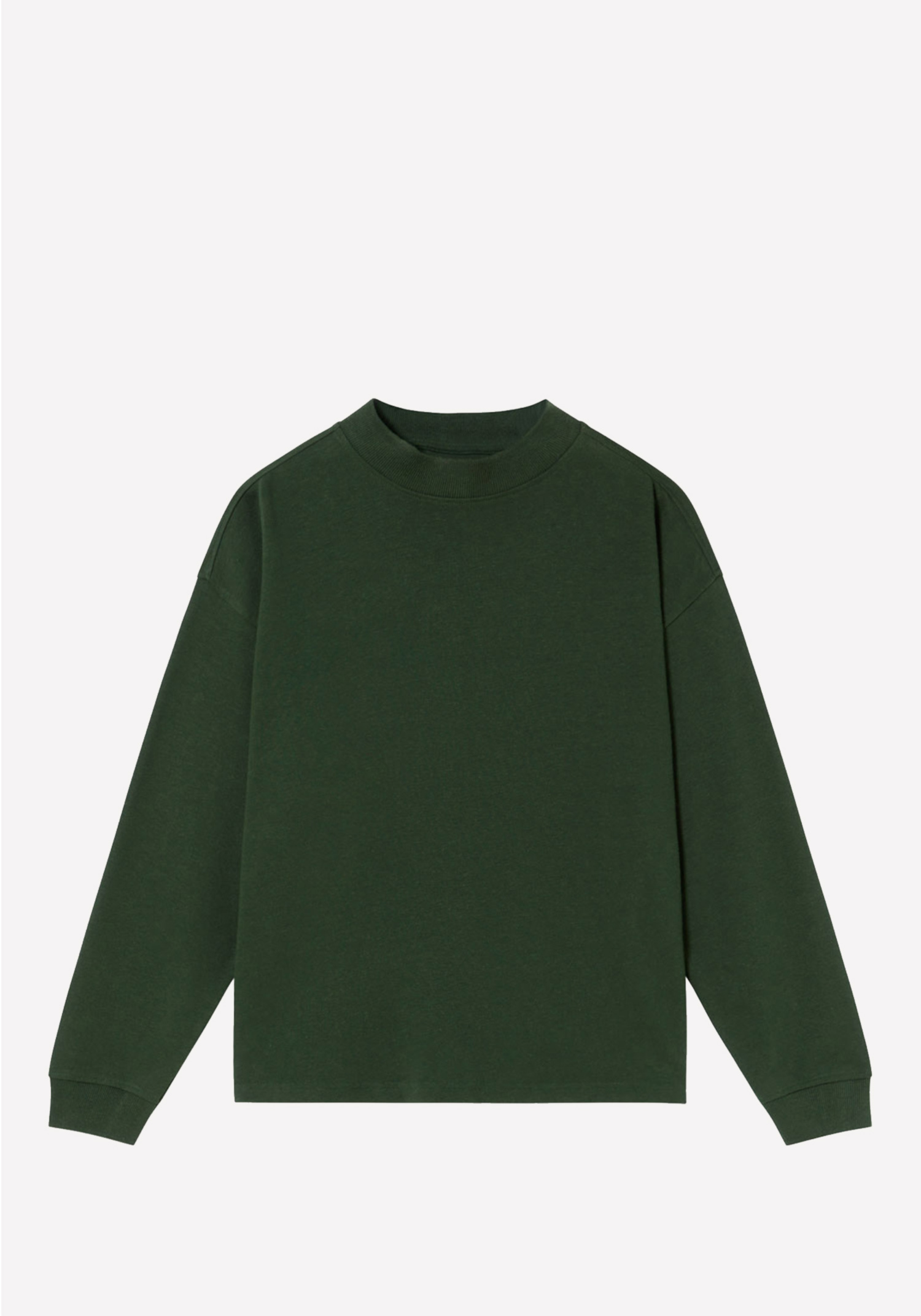 Thinking Mu Longsleeve Freire Hemp Bottle Green