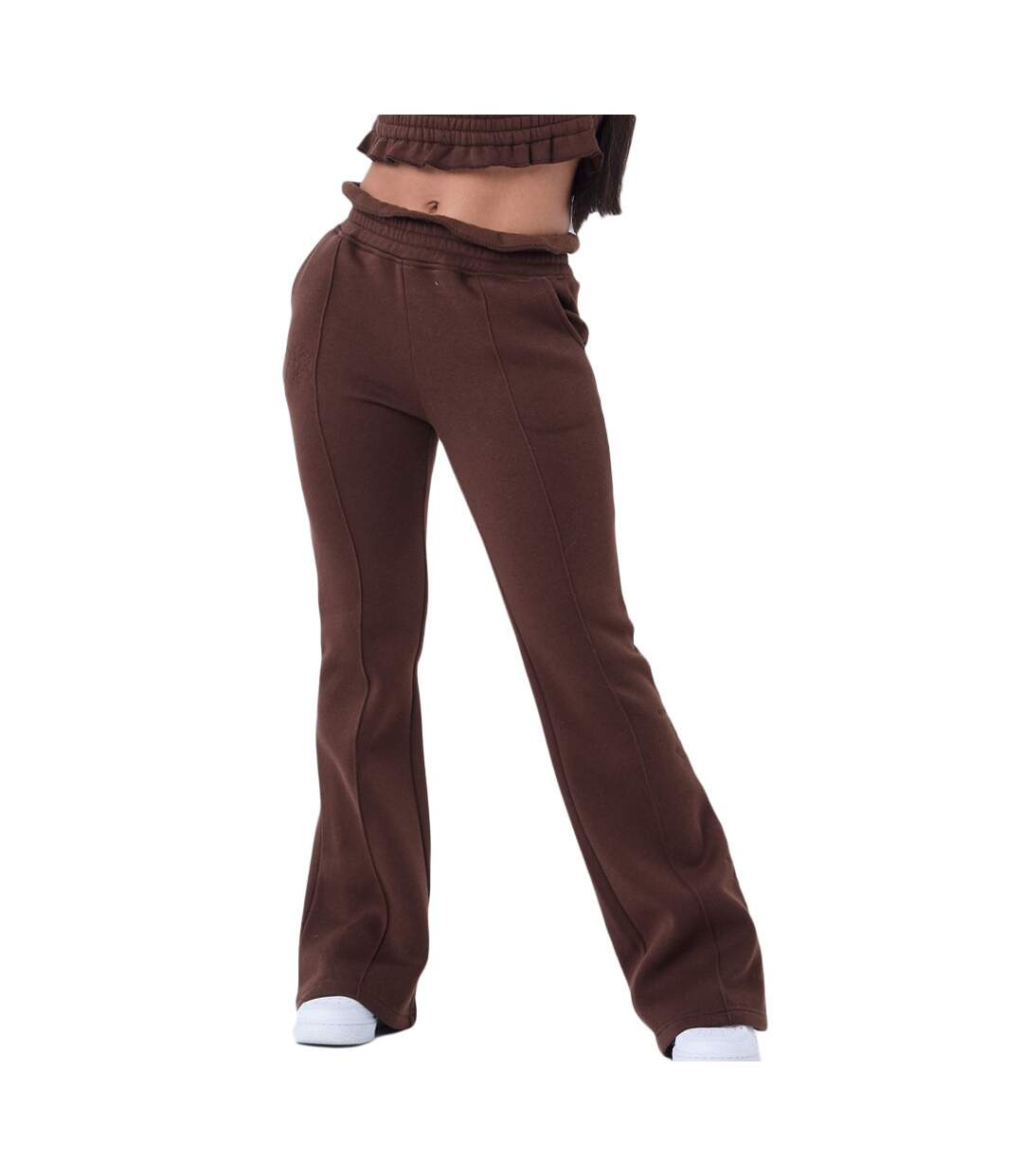 Jogging Marron Femme Project X Paris Flare