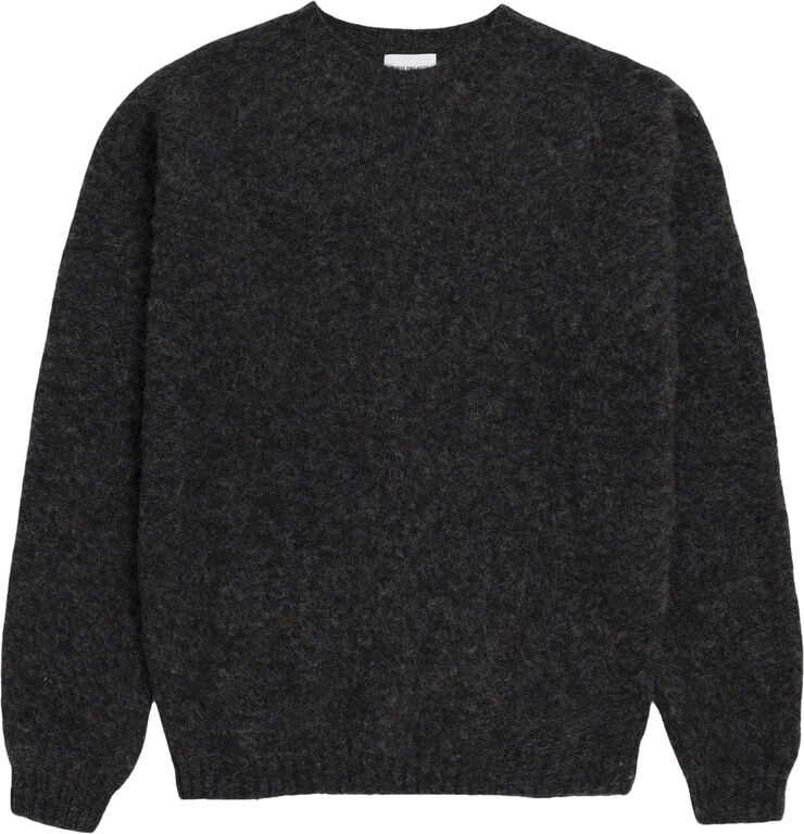 Norse Projects Birnir Brushed Lambswool Grå