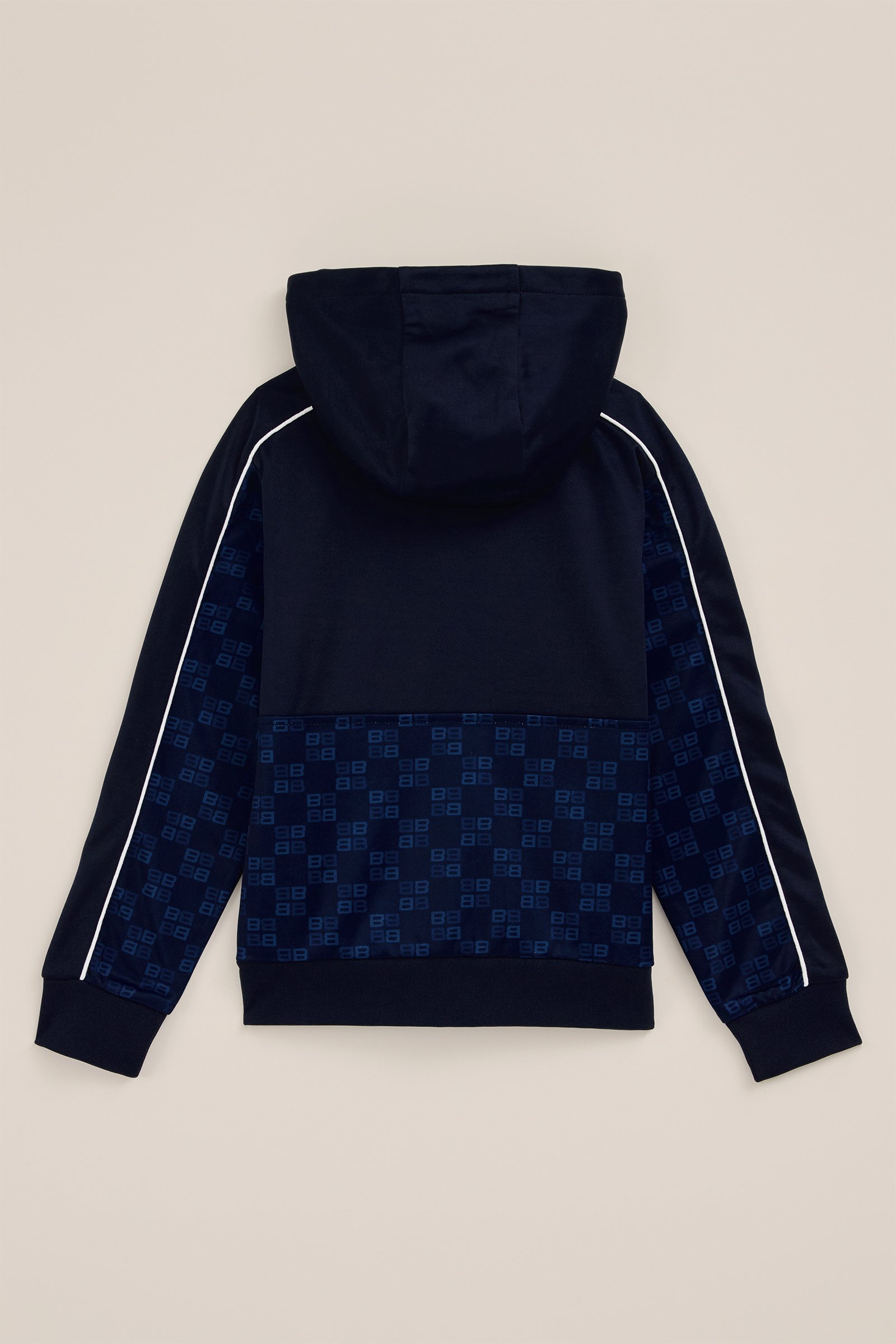 Jongens sweat vest met capuchon Bad Boys Donkerblauw