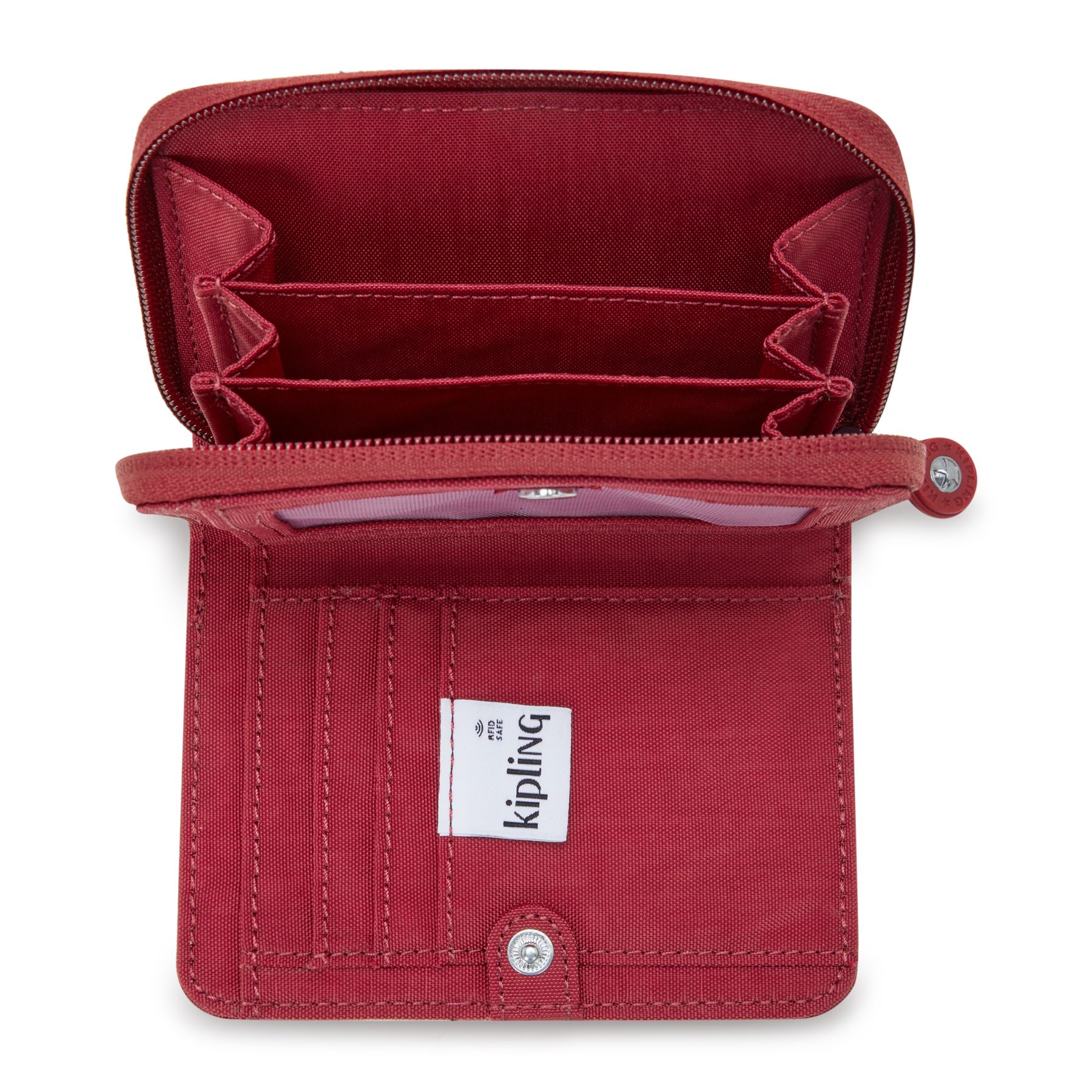 MONEY LOVE Portefeuille Moyen RFID - Funky Red