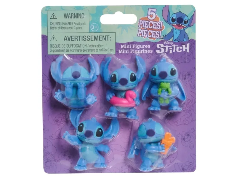 Disney Stitch Figures 5 Pack 5,5 cm