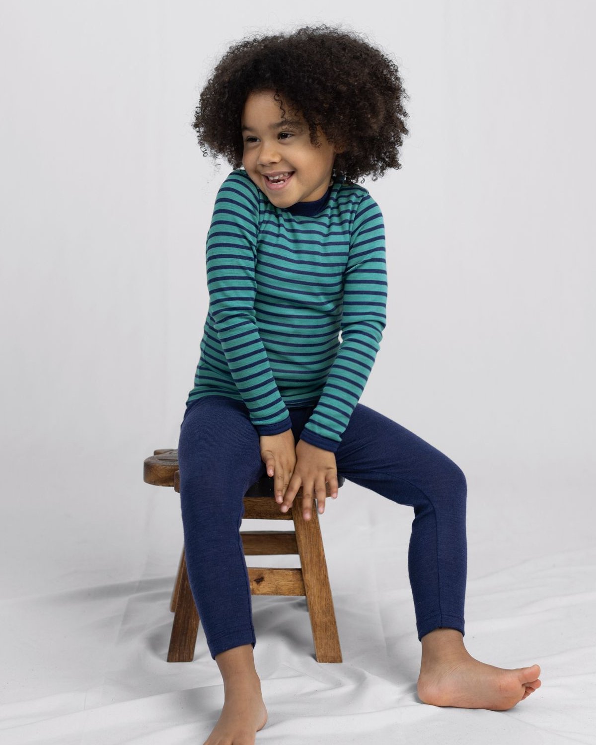 Ullongs – 70% Merino, 30% Silk, Ubehandlet Ull | Children’s leggings