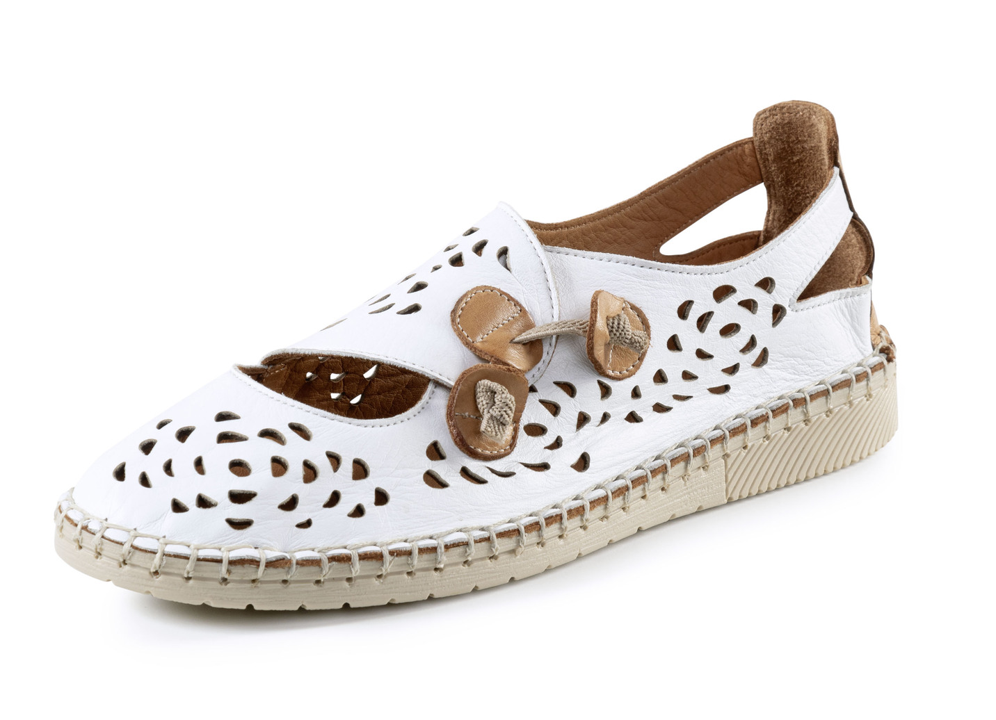 Gemini Slipper mit luftigen Durchbrüchen