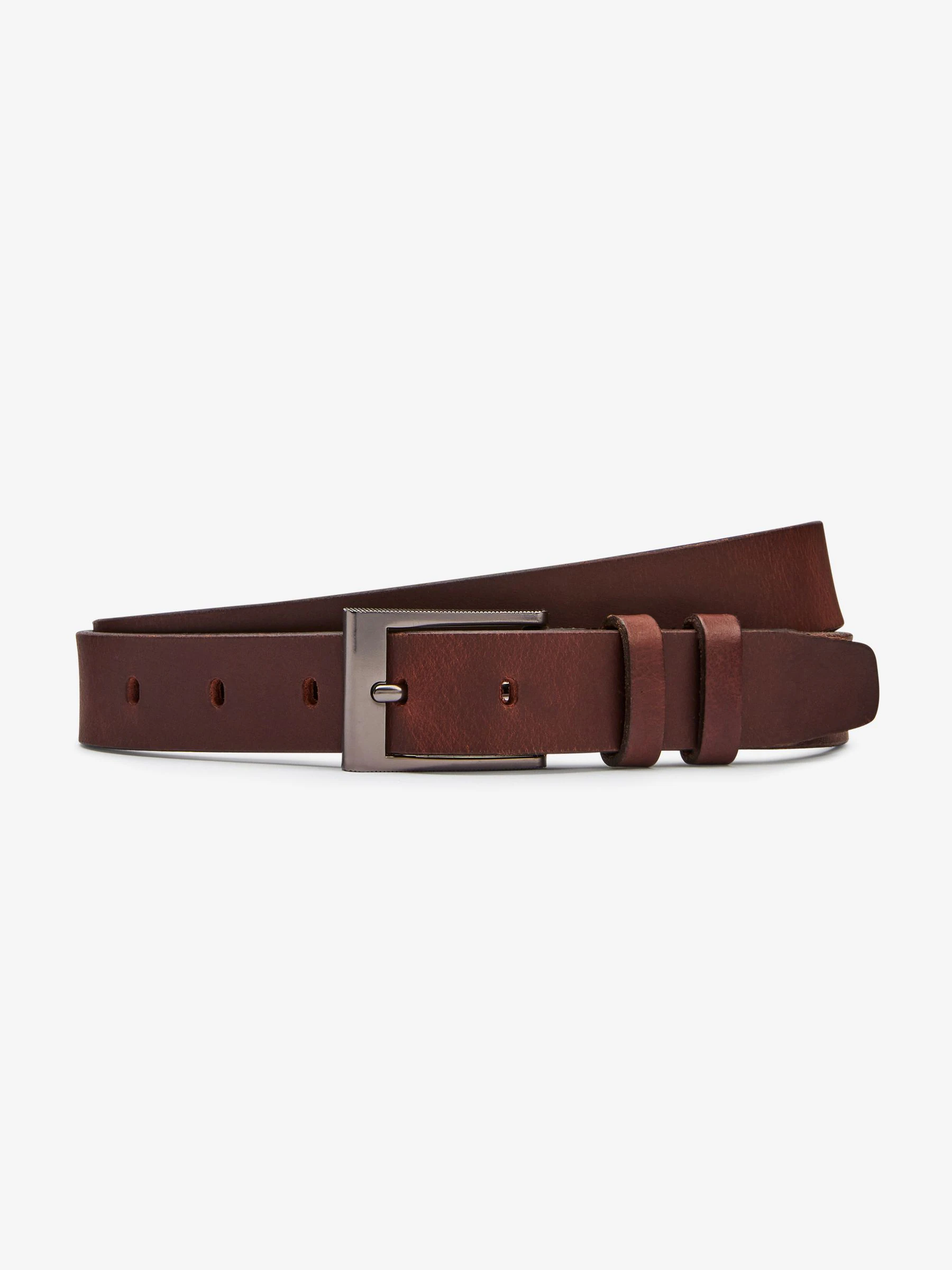 Bruin - Leren riem