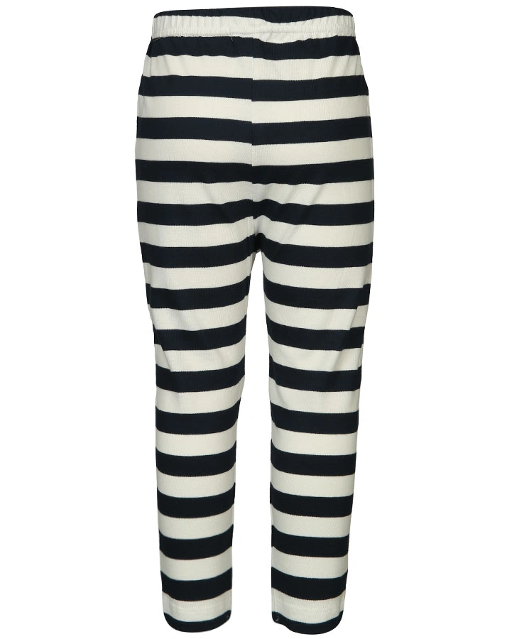 Jersey-Hose SLOUCH gestreift in marine/weiß