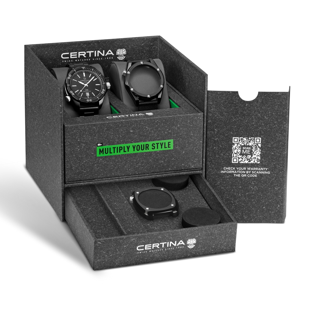Certina DS+ Powermatic 80 Kit Black Edition