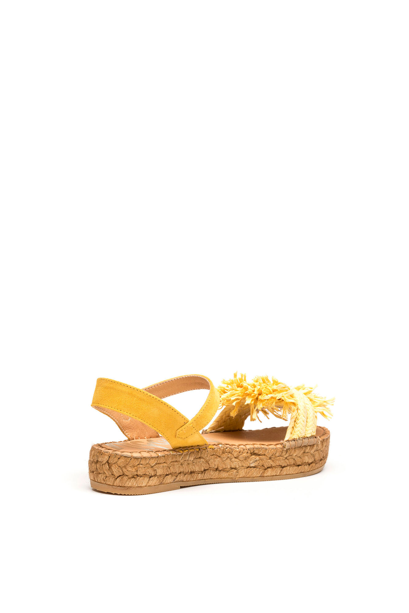 Sandália Nudo Juta - amarelo