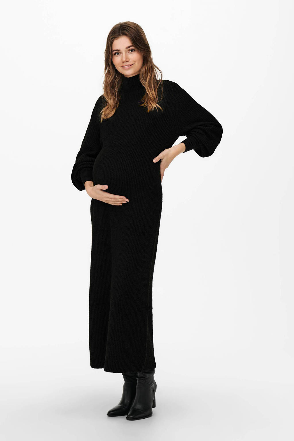 ONLY MATERNITY zwangerschapsjurk OLMLUCCA zwart