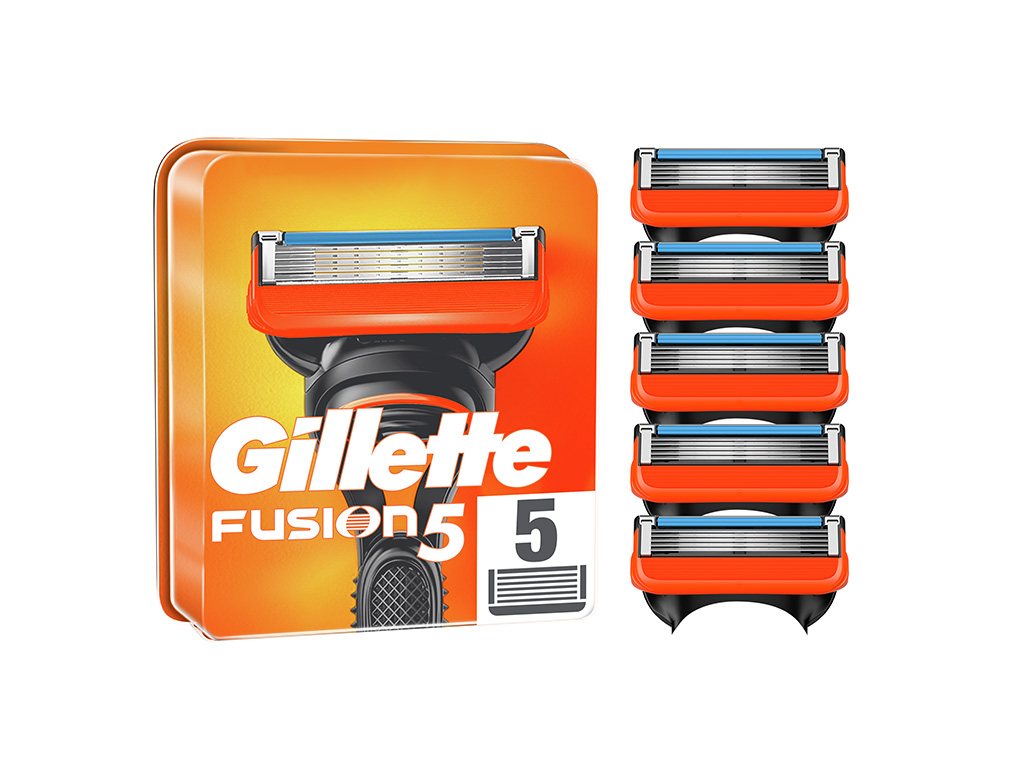 RECARGA DE LÂMINAS FUSION5 GILLETTE 5 UN