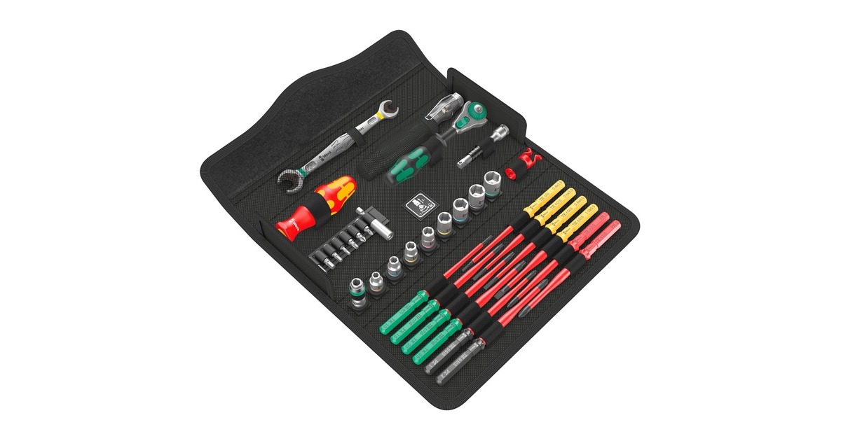 WeraKraftform Kompakt W1  gereedschapsset  (35-delig)