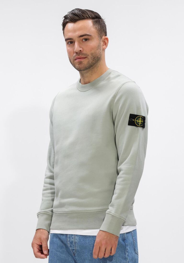 groene stone island sweater sweatshirt s0051