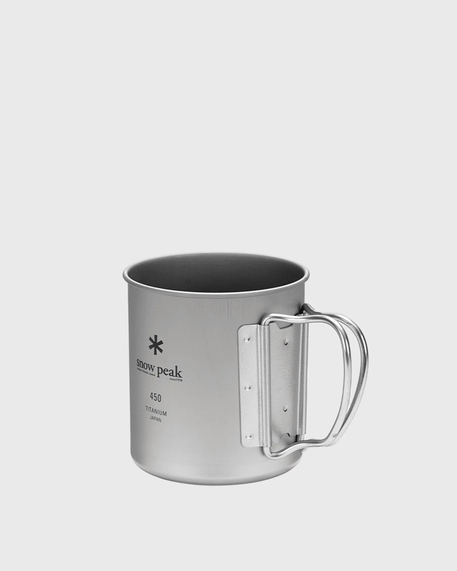 Caneca individual Snow Peak Titanium 450ml