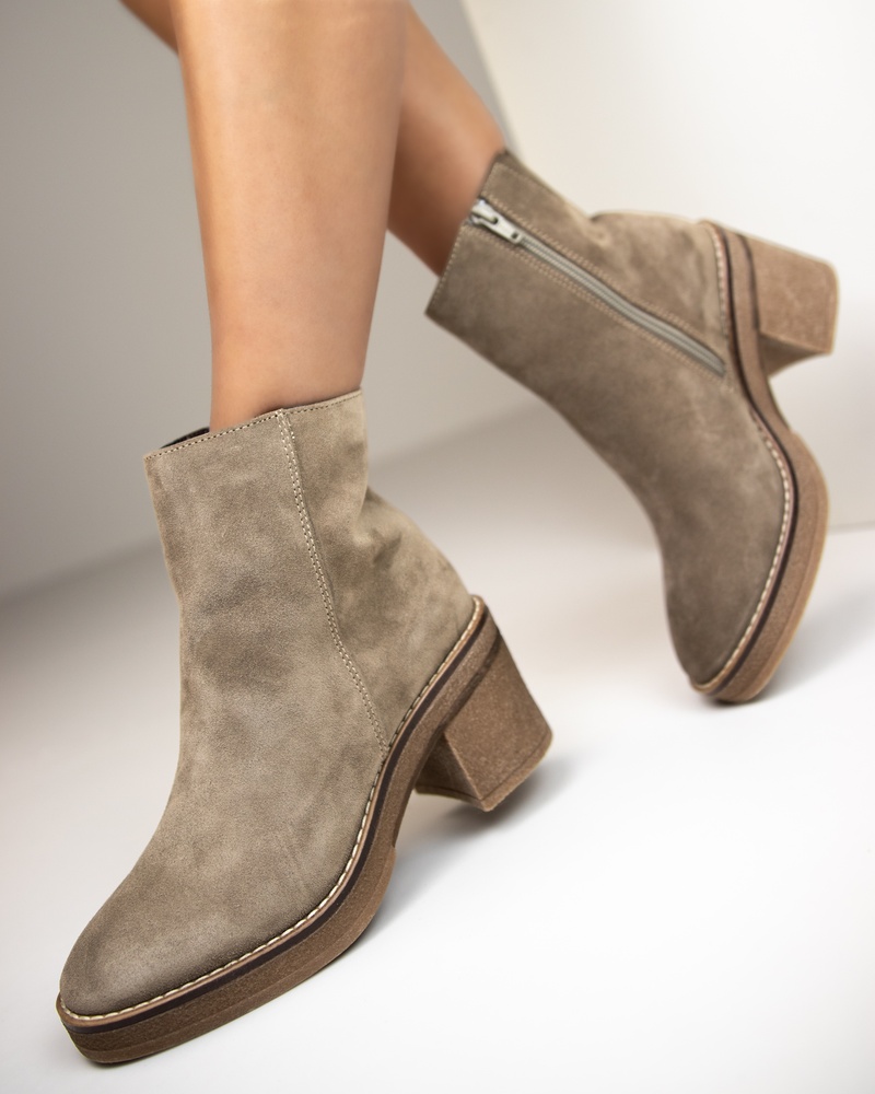 Nelson Rits- & gesloten boots  - bruin