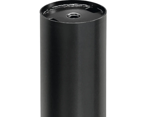 Tarrox tafelpoot, set van 4, rond, 710 mm diameter, 60 mm, zwart