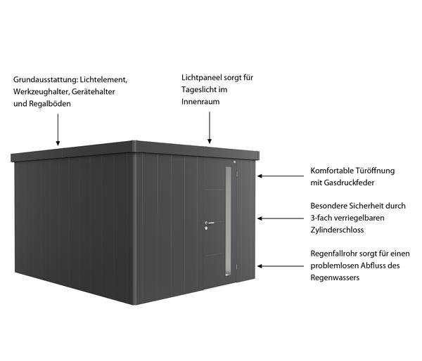 Biohort Gerätehaus Neo 4C, ca. B292/H222/T348