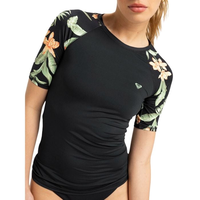 Roxy Printed Rashguard Surfshirt Dames