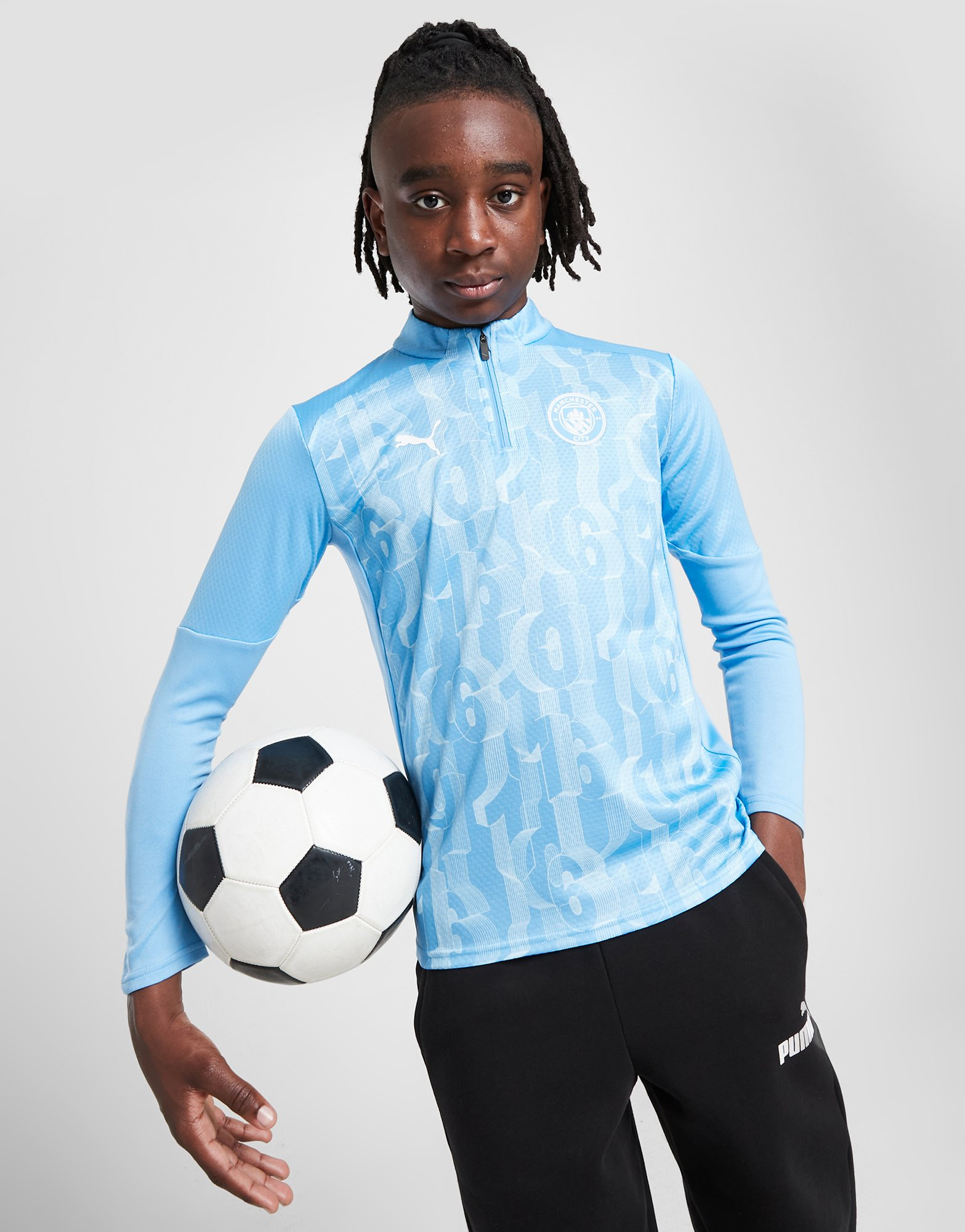 Puma Haut Zippé Manchester City FC Junior