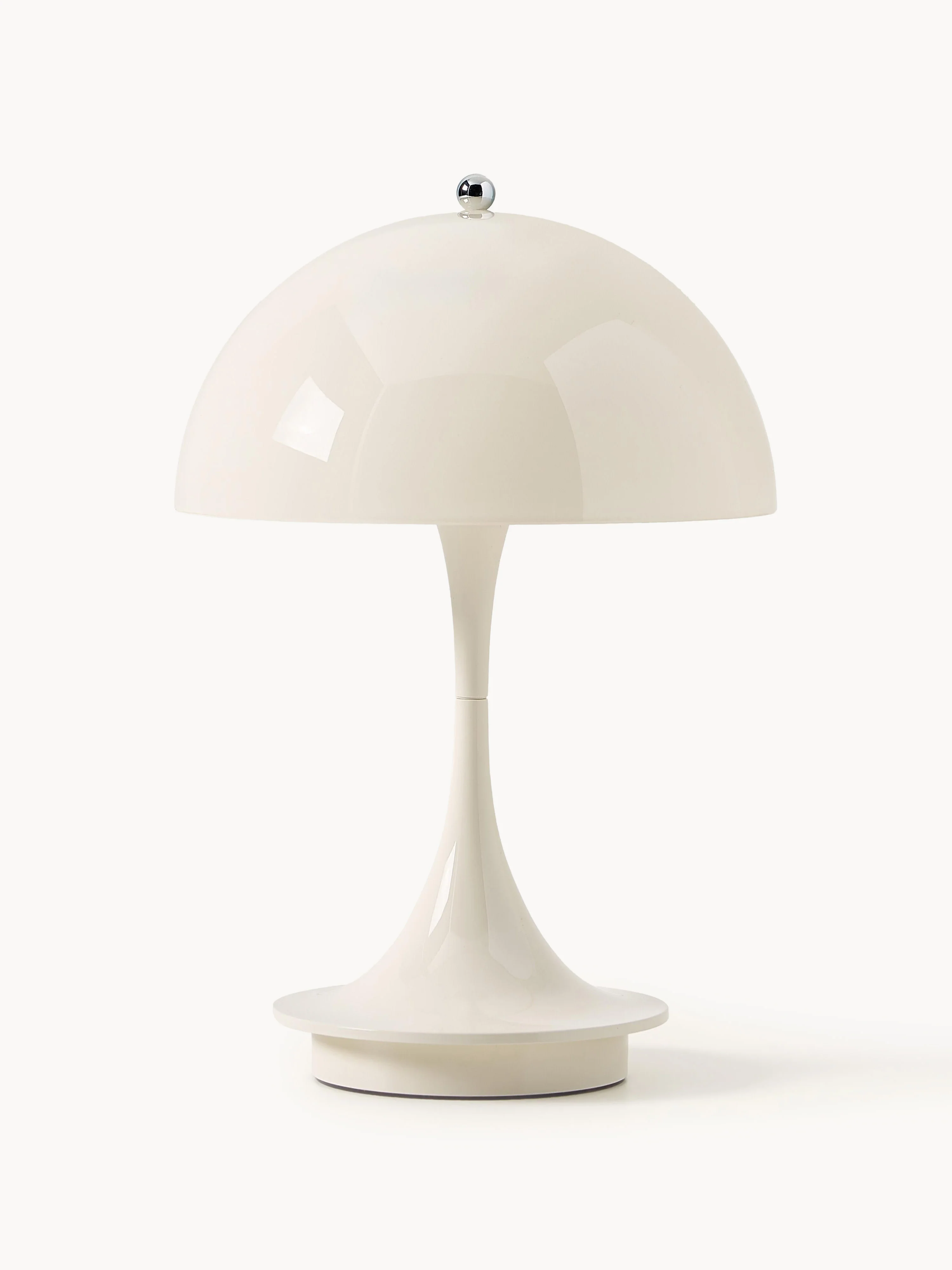 Draagbare dimbare LED tafellamp Panthella 160, design Verner Panton