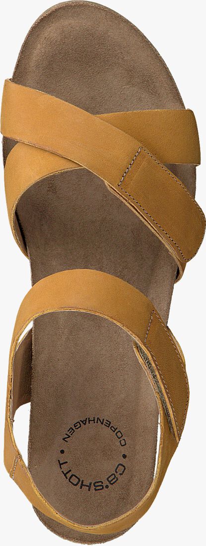 CA\\'SHOTT gele ca'shott sandalen 15040