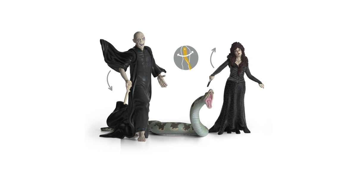 SchleichHarry Potter - Heer Voldemort met Nagini & Bellatrix van Detta speelfiguur  (42684)