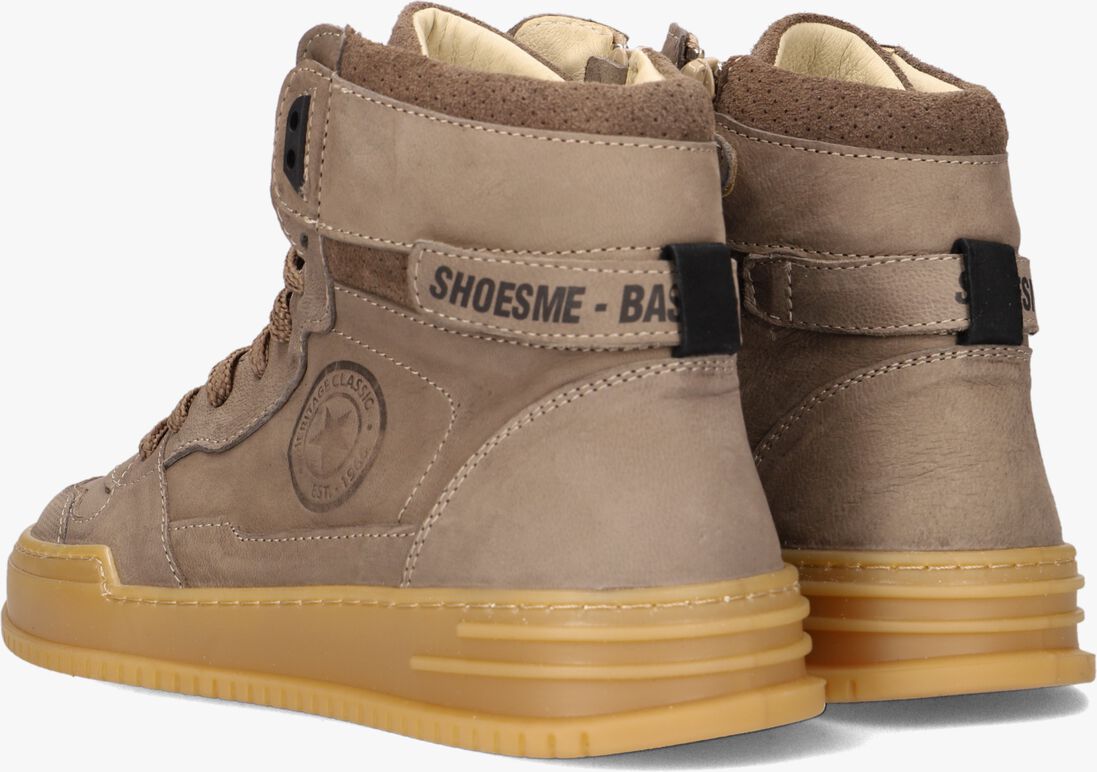 SHOESME taupe shoesme hoge sneaker nb22w014