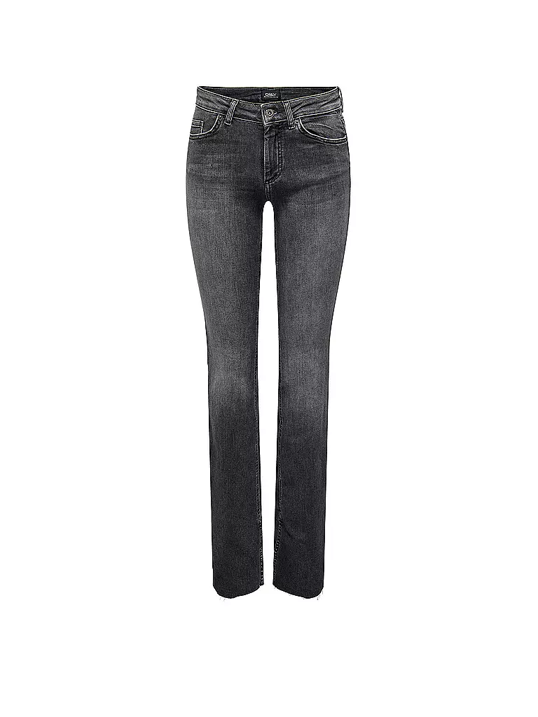 ONLY Jeans Flared Fit ONLBLUSH schwarz