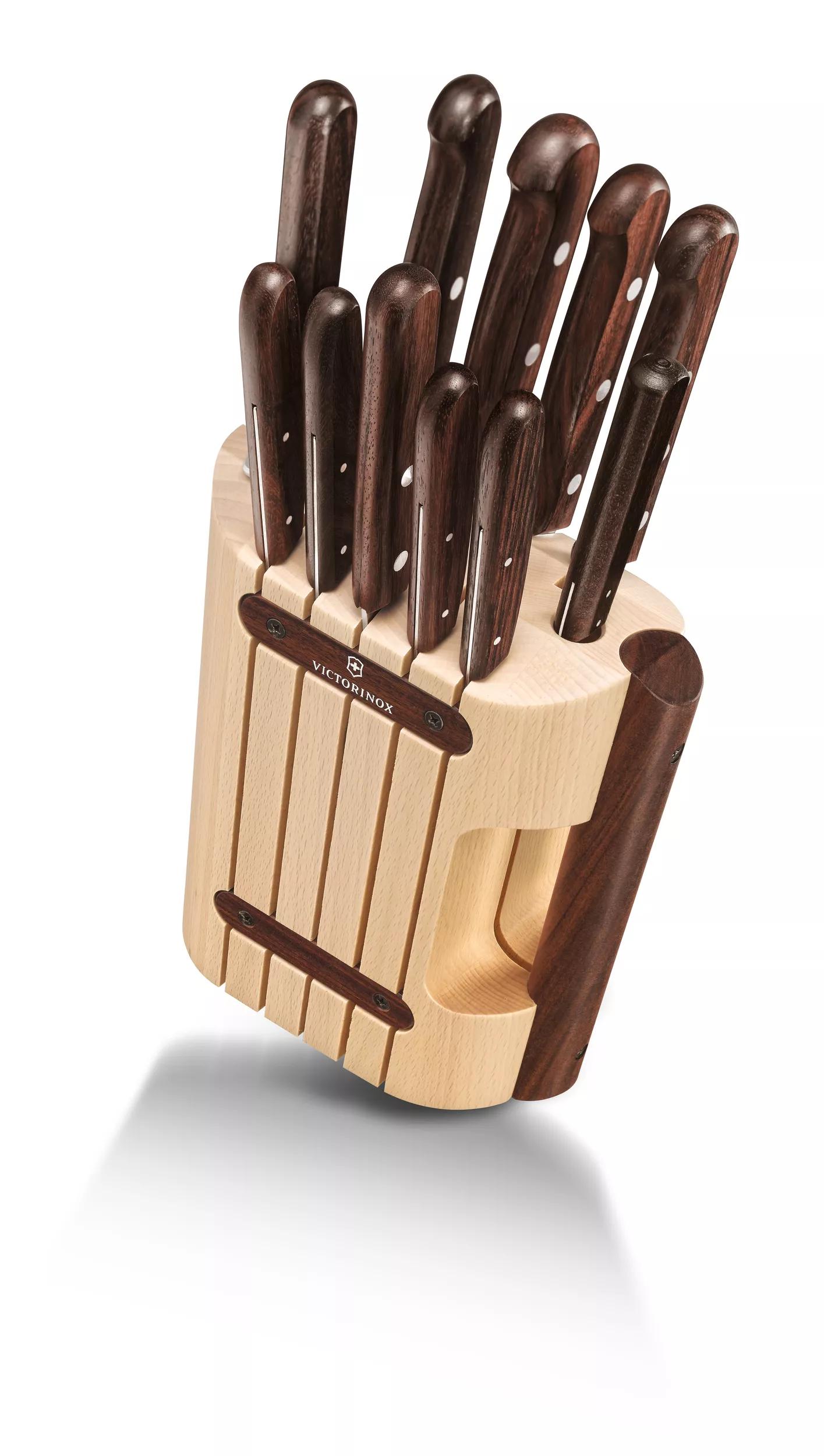 Wood Messerblock, 11-teilig-Buche