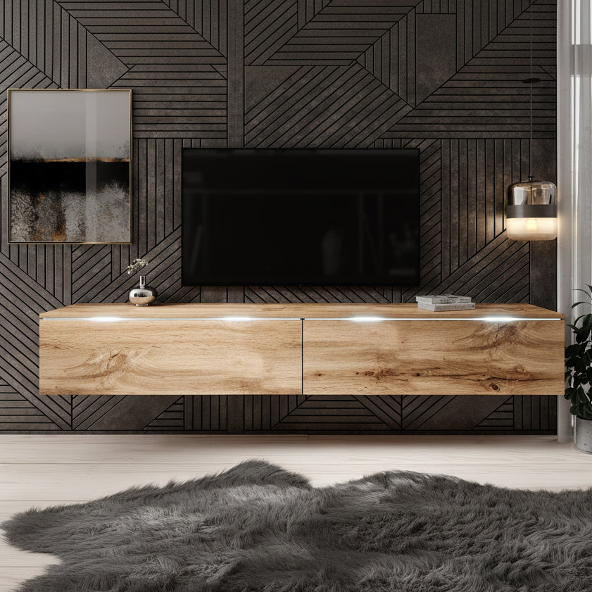 Dixon - TV-Meubel - Eiken - 180 cm