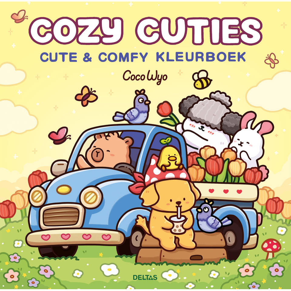 Cozy Cuties Cute & Comfy kleurboek