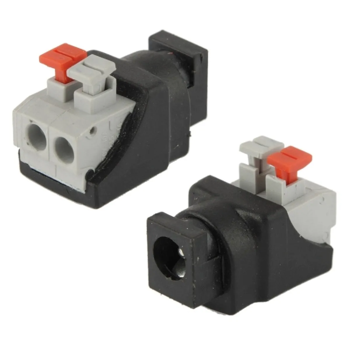 Wewoo Connecteur Jack DC 5.5mm - Femelle/Mâle