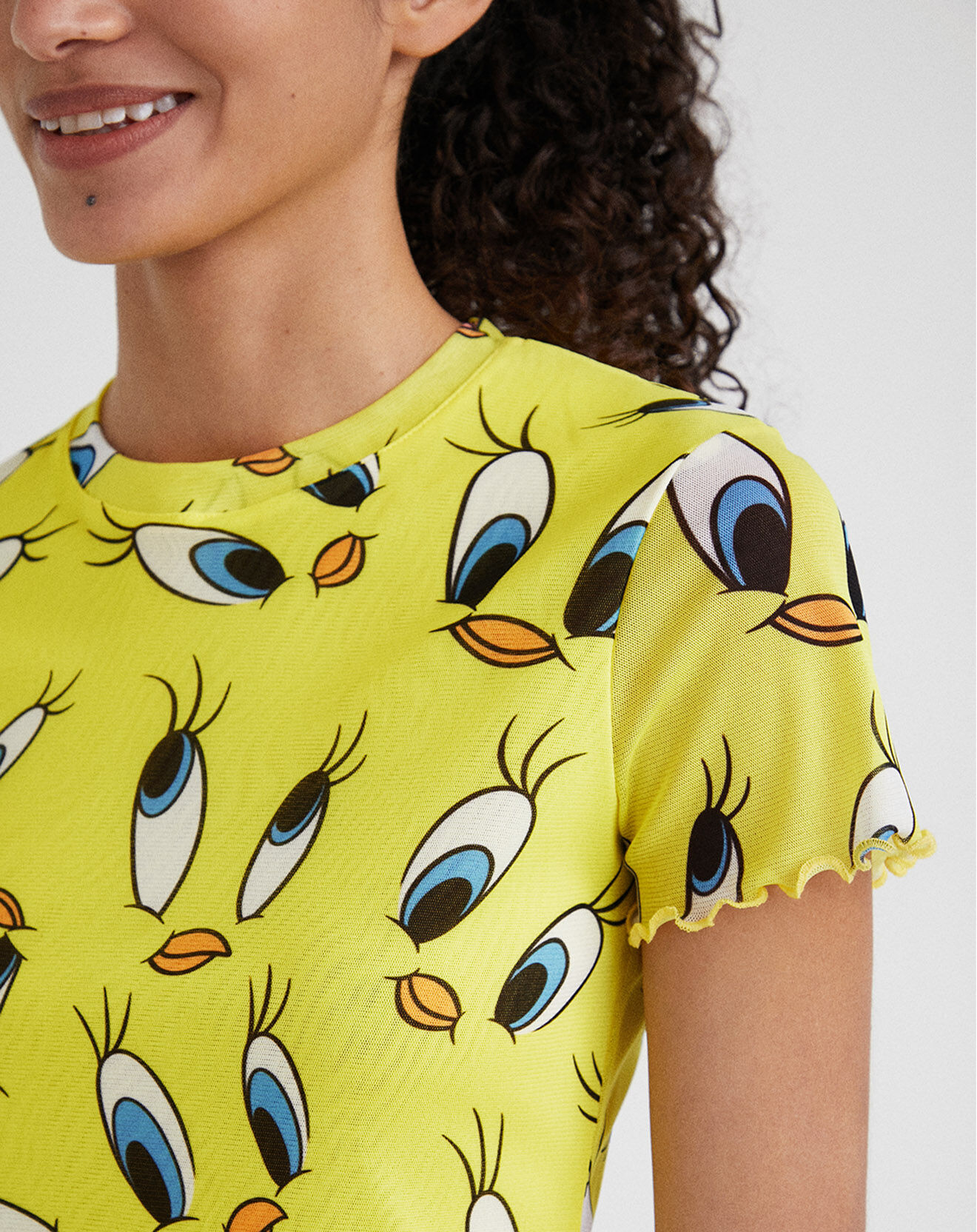 Desigual Top Berangere jaune
