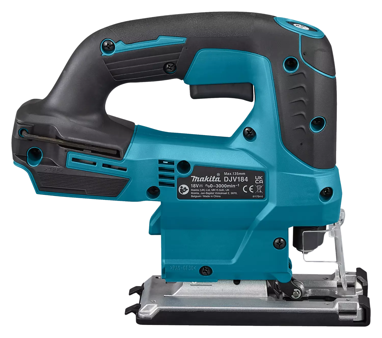 Makita DJV184Z 18V Li-ion Accu  Decoupeerzaag D-greep body
