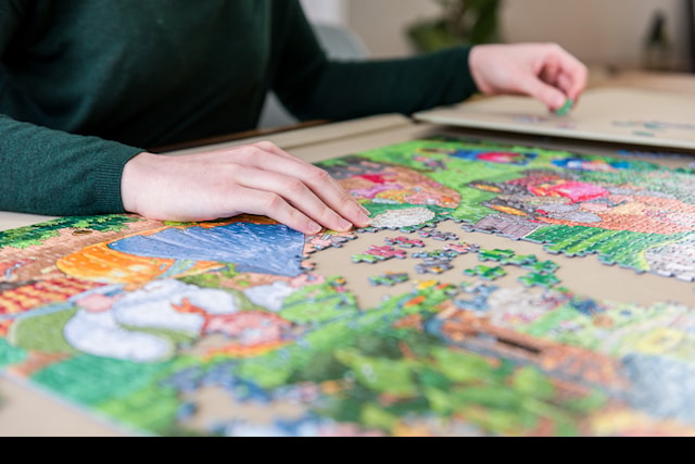 Puslespillmatte Portapuzzle Standard opp til 1000 brikker, Jumbo