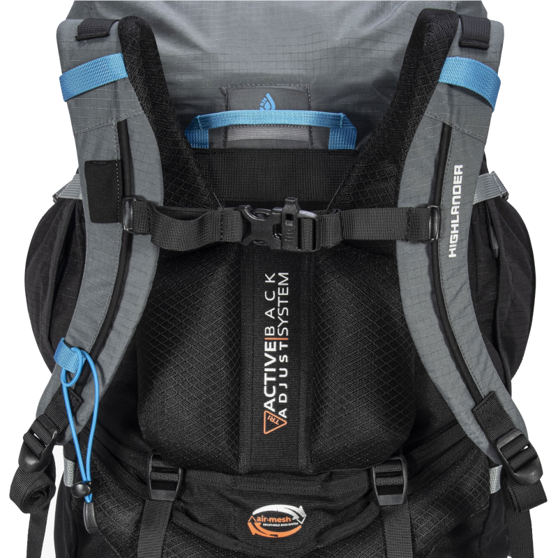 Highlander novar 50 + 5 rugzak - grey