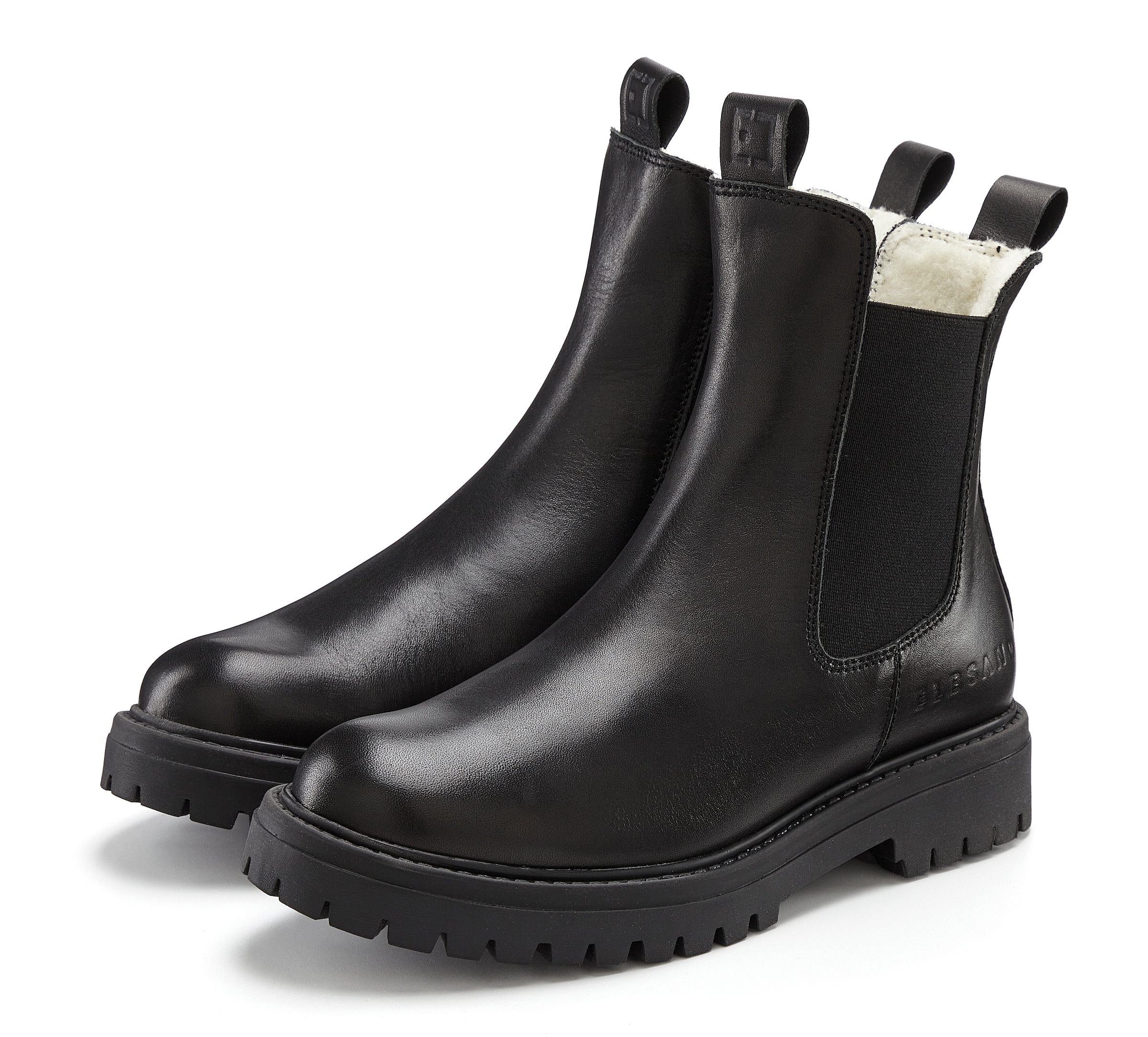 Elbsand Stiefelette »Chelseaboots«  Stiefel, Boots, Winterstiefel, Schlupfstiefel aus Leder mit Warmfutter