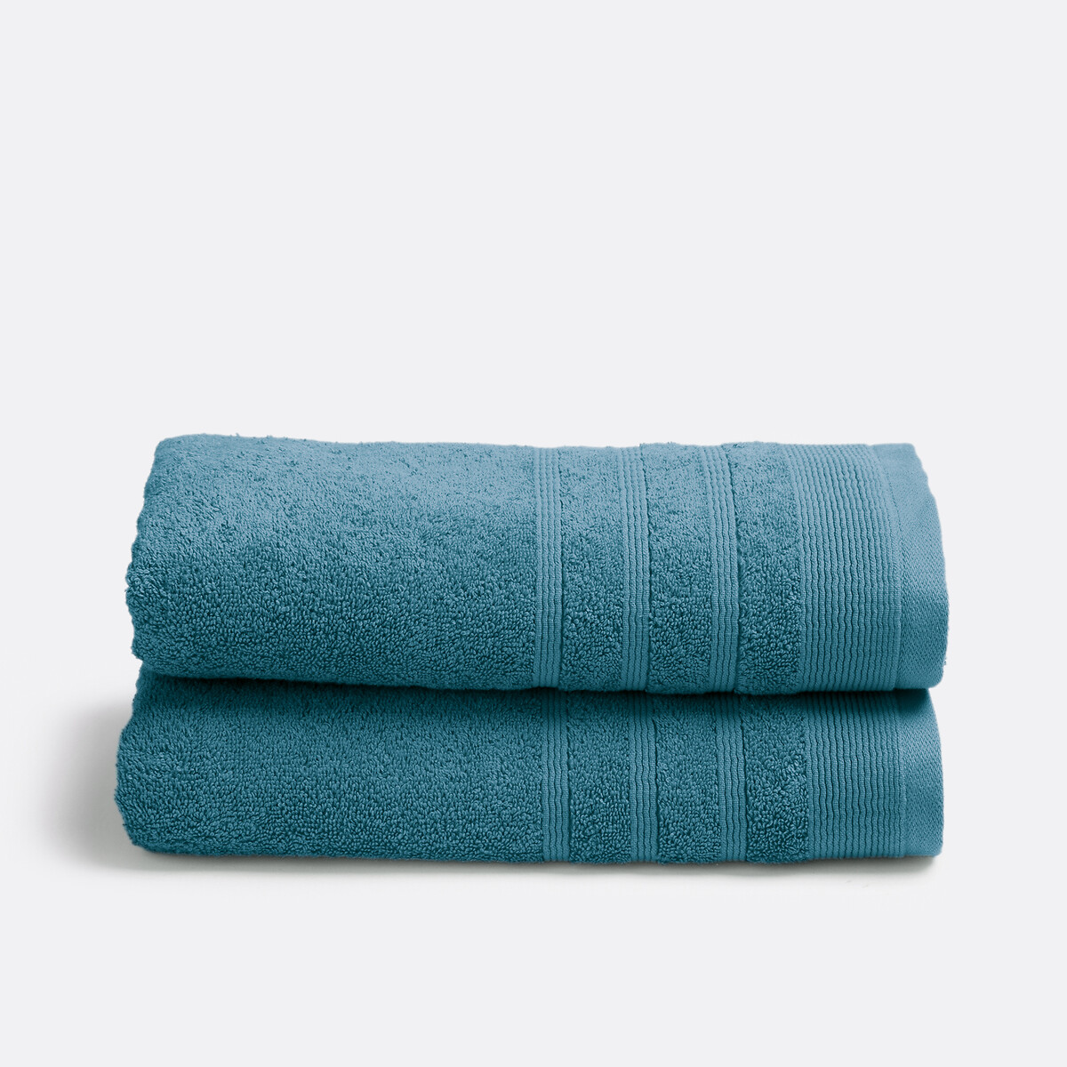 LA REDOUTE INTERIEURS<br>Conjunto de 2 toalhas felpudas 600 g/m², Zavara