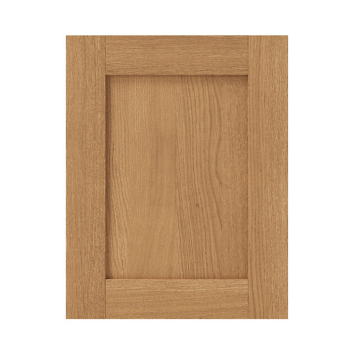 Porte de meuble de cuisine Verbena chêne massif l. 45 cm x H. 60 cm GoodHome