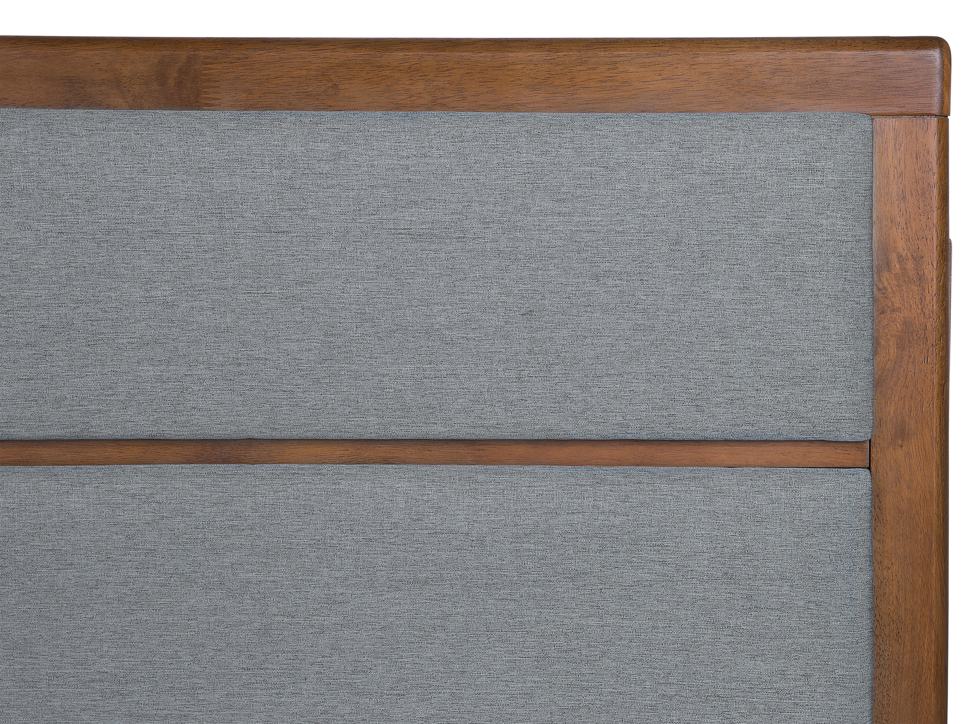 Bed POISSY 180 x 200 cm Donker essenhout