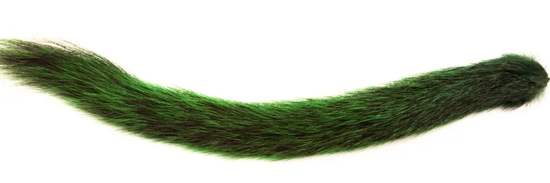 The Fly Co Squirrel Tail - Green Wapsi