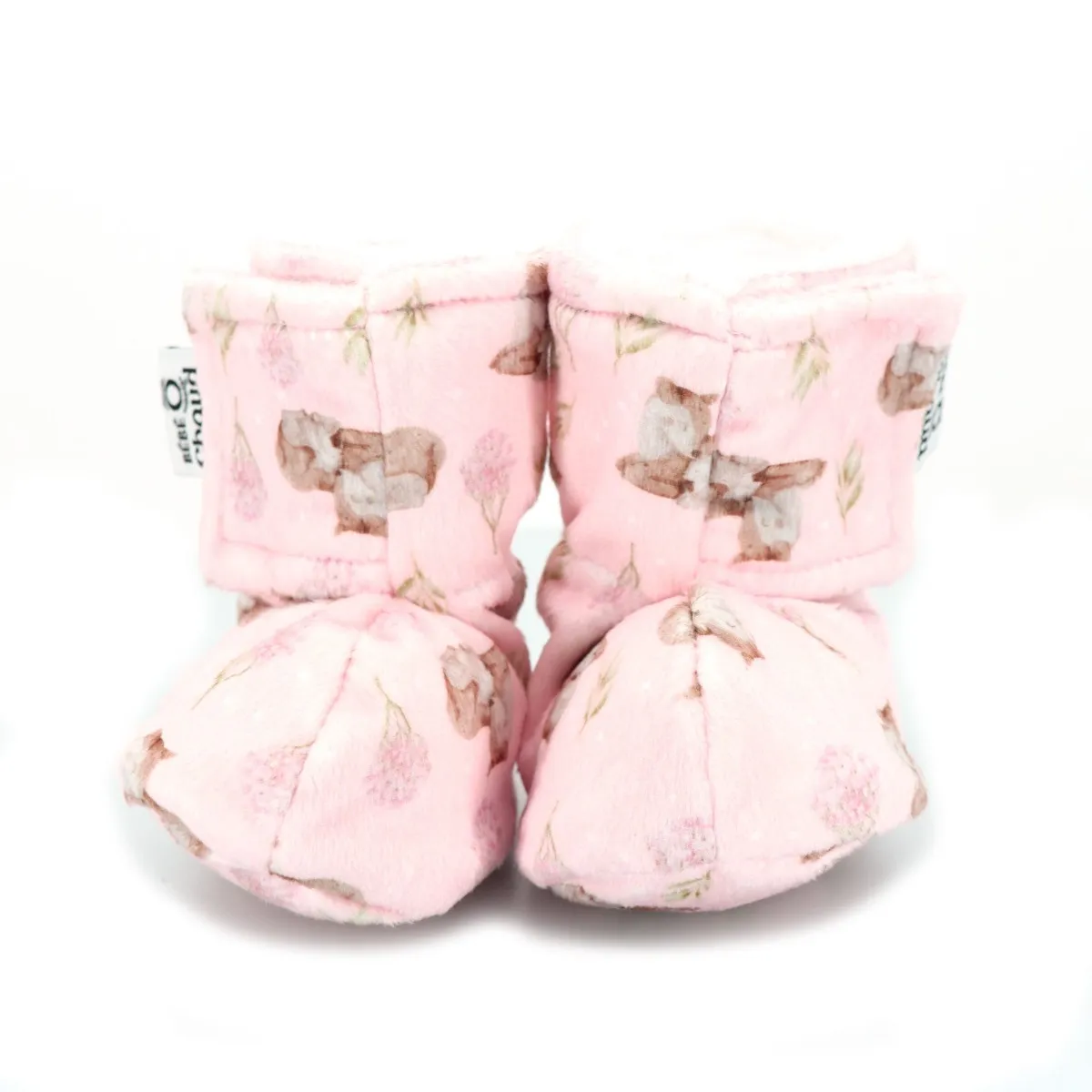 Bébé Ô Chaud Pantoufles Velux Cerf 6-18mois