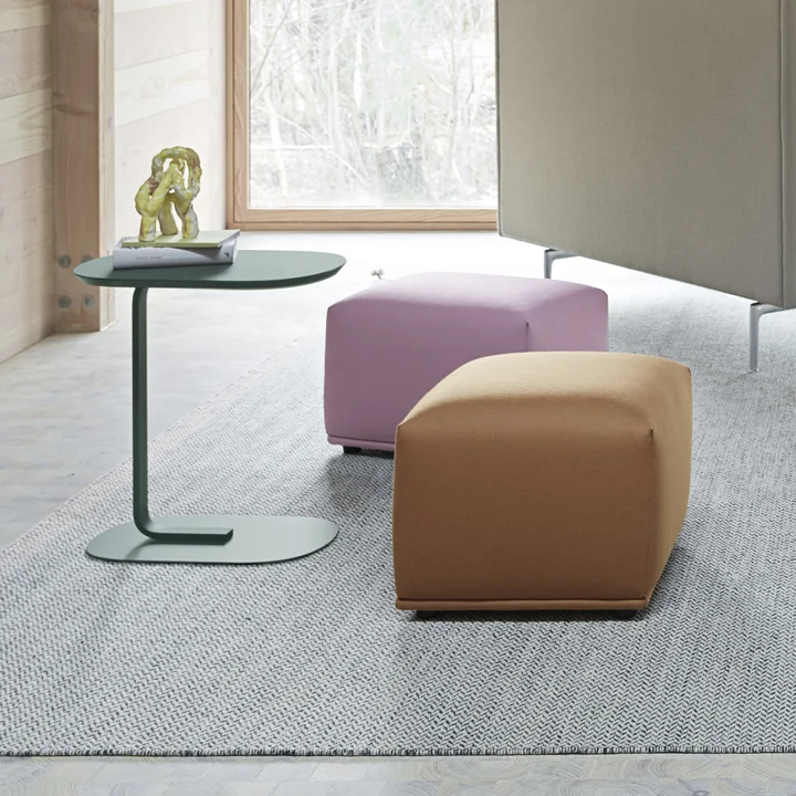Muuto - Relate Side Table, H 60,5 cm, dunkelgrün