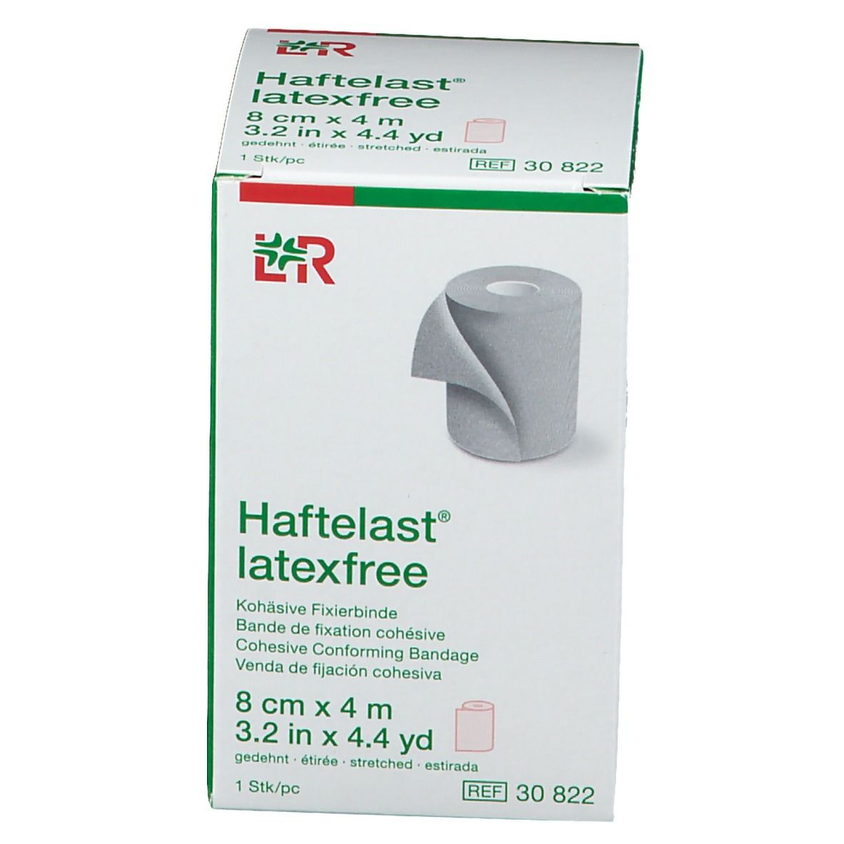 Haftelast® Fixierbinde 8 cm x 4 m creme